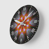 Abstract Antiek Art-18434 Ronde Klok (Hoek)