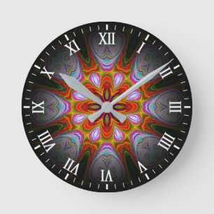 Abstract Antiek Art-18434 Ronde Klok