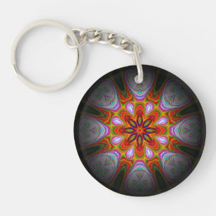 Abstract Antiek Kunst-18434 Sleutelhanger