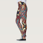 Abstract Antiek-Oriental Rug Design Leggings (Links)