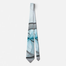 Abstract Antraciet Grijs Blauw Moderne Fractale Ku