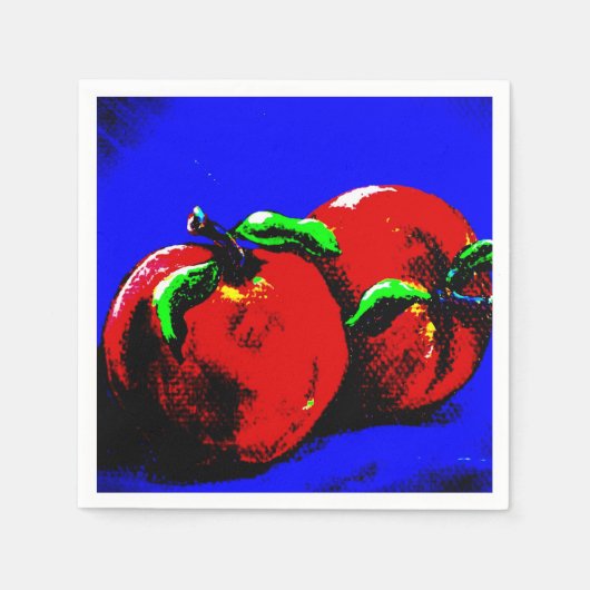 Abstract Apple Napkins Servet (Voorkant)