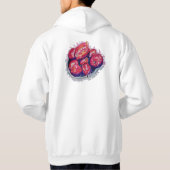 Abstract Apples Hoodie (Achterkant)