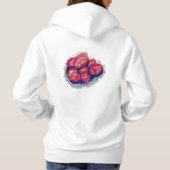 Abstract Apples Hoodie (Achterkant)