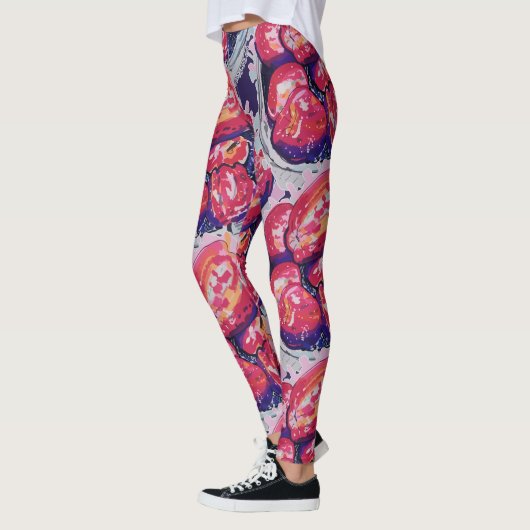 Abstract Apples Leggings (Links)