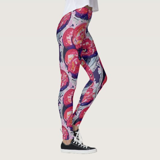 Abstract Apples Leggings (Rechts)
