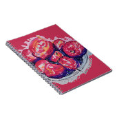 Abstract Apples Notitieboek (Rechterzijde)