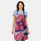 Abstract Apples Schort (Gedragen)