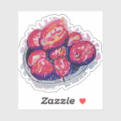 Abstract Apples Sticker (Vel)