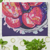 Abstract Apples Theedoek (Gevouwen)