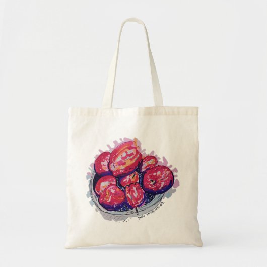 Abstract Apples Tote Bag (Voorkant)