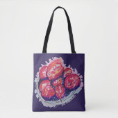 Abstract Apples Tote Bag (Voorkant)