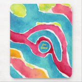 Abstract Aquarel Muismat (Voorkant)
