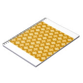 Abstract aquarel naadloos patroon, handgetekende a notitieboek (Linkerzijde)