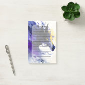 Abstract Aquarel Zwart Paardenportret Post-it® Notes (Kantoor)