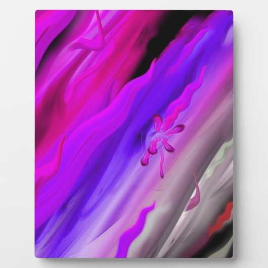 Abstract aquarelle fotoplaat (Voorkant)