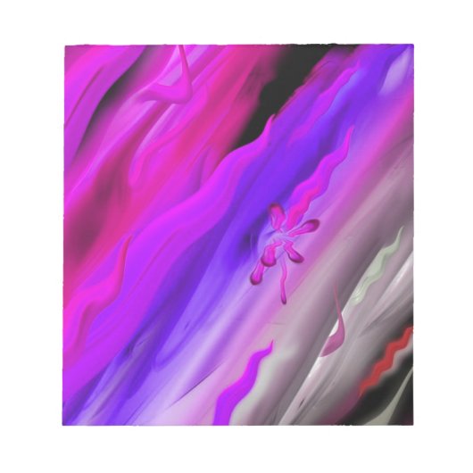 Abstract aquarelle notitieblok (Voorkant)