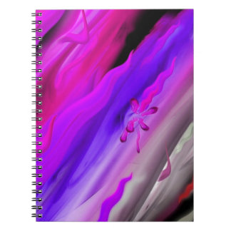 Abstract aquarelle notitieboek