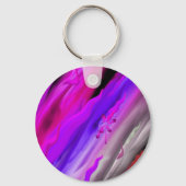 Abstract aquarelle sleutelhanger (Voorkant)