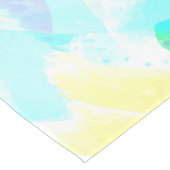 Abstract aquarelverf korte tafelloper (Hoek)