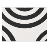 Abstract Arches Modern Black And White Lines Tafelkleed (Voorkant (Horizontaal))