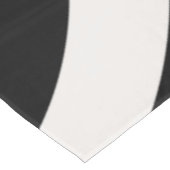 Abstract Arches Modern Black And White Lines Tafelkleed (Gekanteld)