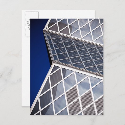 Abstract architectonisch detail van de Seattle Briefkaart (Voorkant / Achterkant)