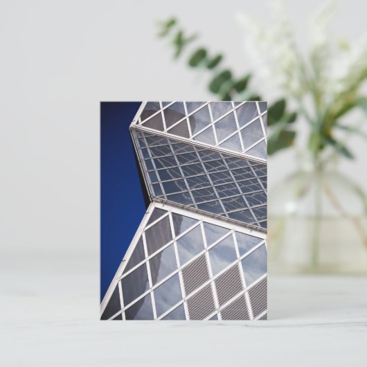 Abstract architectonisch detail van de Seattle Briefkaart (Staand voorkant)