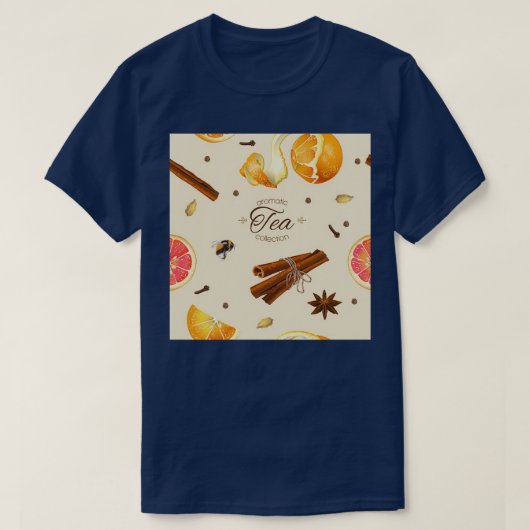 Abstract Aromatische Theatroon T-shirt (Design voorkant)