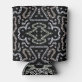 Abstract Arrow Grunge Pattern And Soft Pastels Blikjeskoeler (Voorkant)