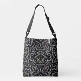 Abstract Arrow Grunge Pattern And Soft Pastels Crossbody Tas