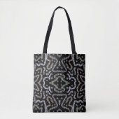 Abstract Arrow Grunge Pattern And Soft Pastels Tote Bag (Voorkant)