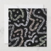 Abstract Arrow Grunge Pattern With Soft Pastels Kaart (Voorkant)