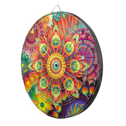 Abstract art. 163-ontwerprichtlijn dartbord (Voorkant Rechts)