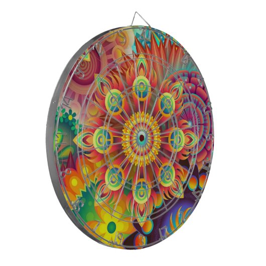 Abstract art. 163-ontwerprichtlijn dartbord (Voorkant Links)