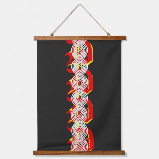 Abstract Art 2 Hangend Wandkleed (Voorkant)