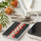 Abstract Art 2 Sleutelhanger (Voorkant Rechts)