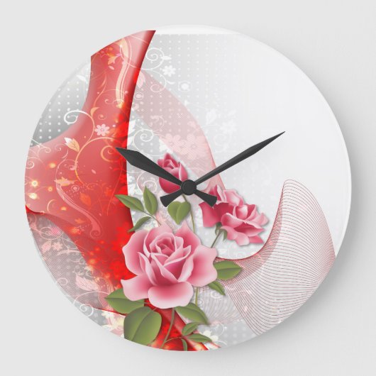 Abstract Art 37 Clock Grote Klok (Voorkant)