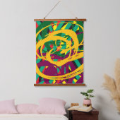 Abstract Art 3 Hangend Wandkleed (Slaapkamer)