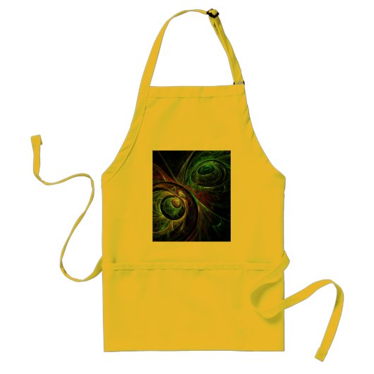Abstract Art Apron Oogoog-oog Standaard Schort (Voorkant)