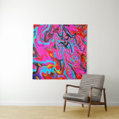 Abstract Art, Background, Hand Painting, Fluid Ar Wandkleed (In Situ (horizontaal))