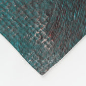 Abstract Art Backgroundart,paint,fine,blue,canvas, Fleece Deken (Hoek)