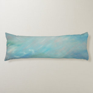 Abstract Art Blue Haze Float Lang Kussen