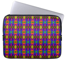 Abstract Art Bright Pattern Laptop Sleeve