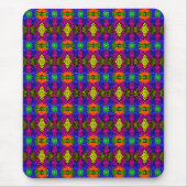 Abstract Art Bright Pattern Muismat (Voorkant)