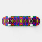 Abstract Art Bright Pattern Persoonlijk Skateboard (Horizontaal)
