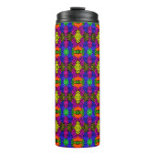 Abstract Art Bright Pattern Thermosbeker (Voorkant)