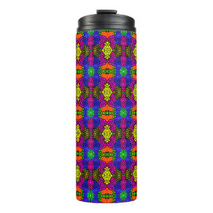 Abstract Art Bright Pattern Thermosbeker