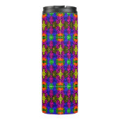 Abstract Art Bright Pattern Thermosbeker (Achterkant)