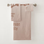 Abstract Art Brown Algae, Kelp Bad Handdoek (Insitu)